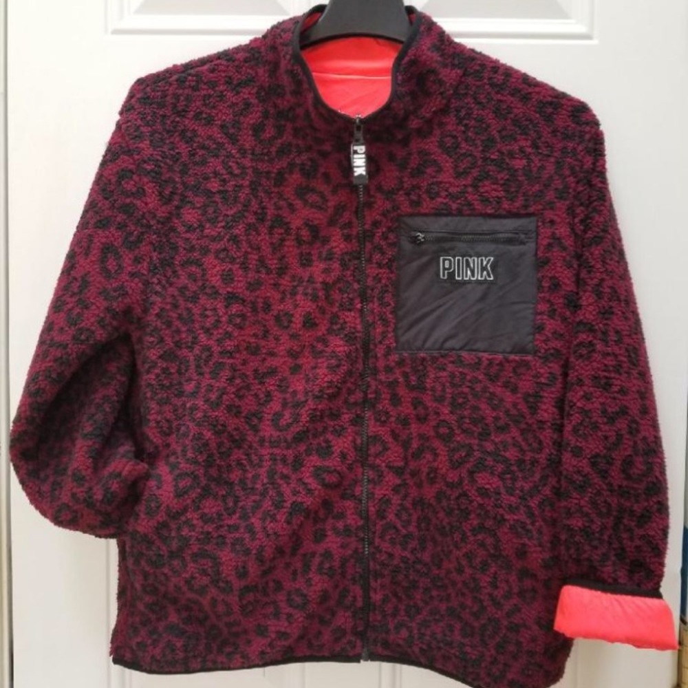 Victoria's Secret Jacket Reversible Sherpa